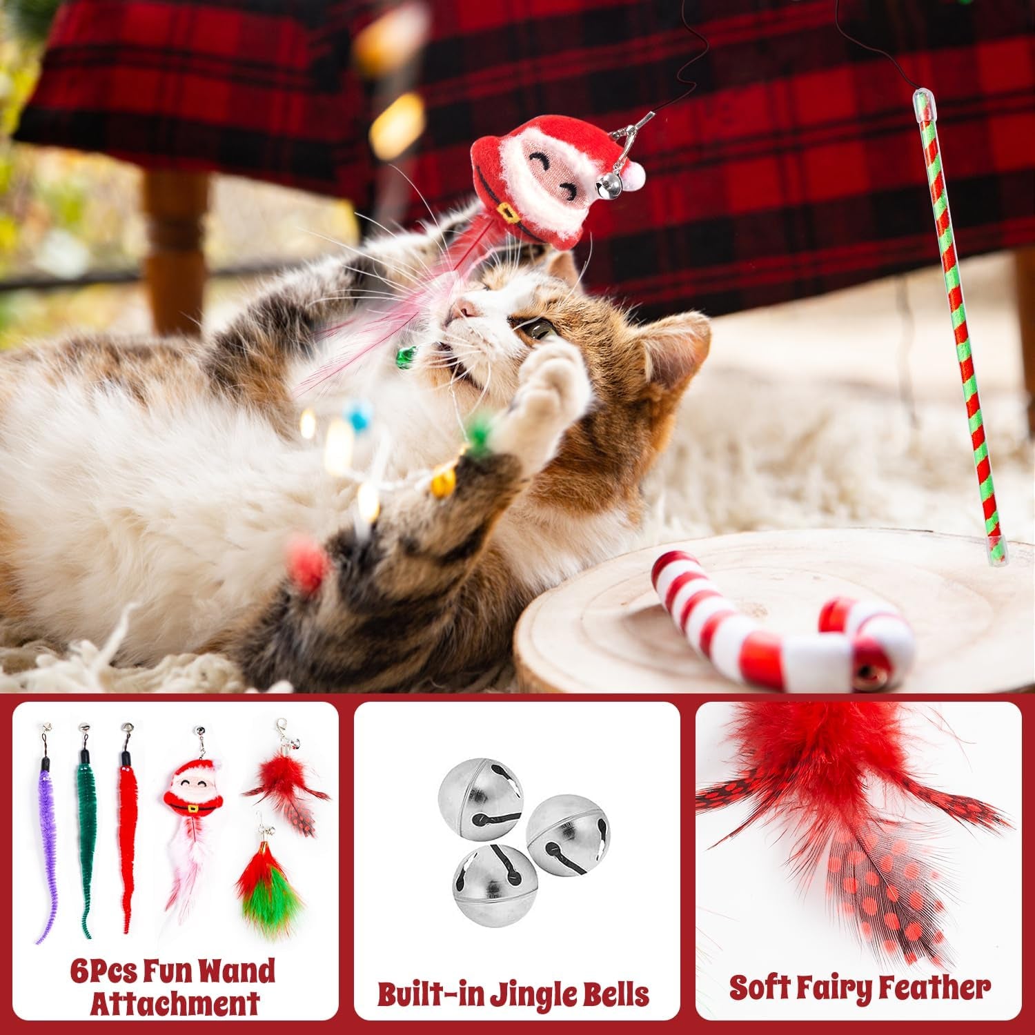 24 Day Countdown to Christmas Cat Gifts 