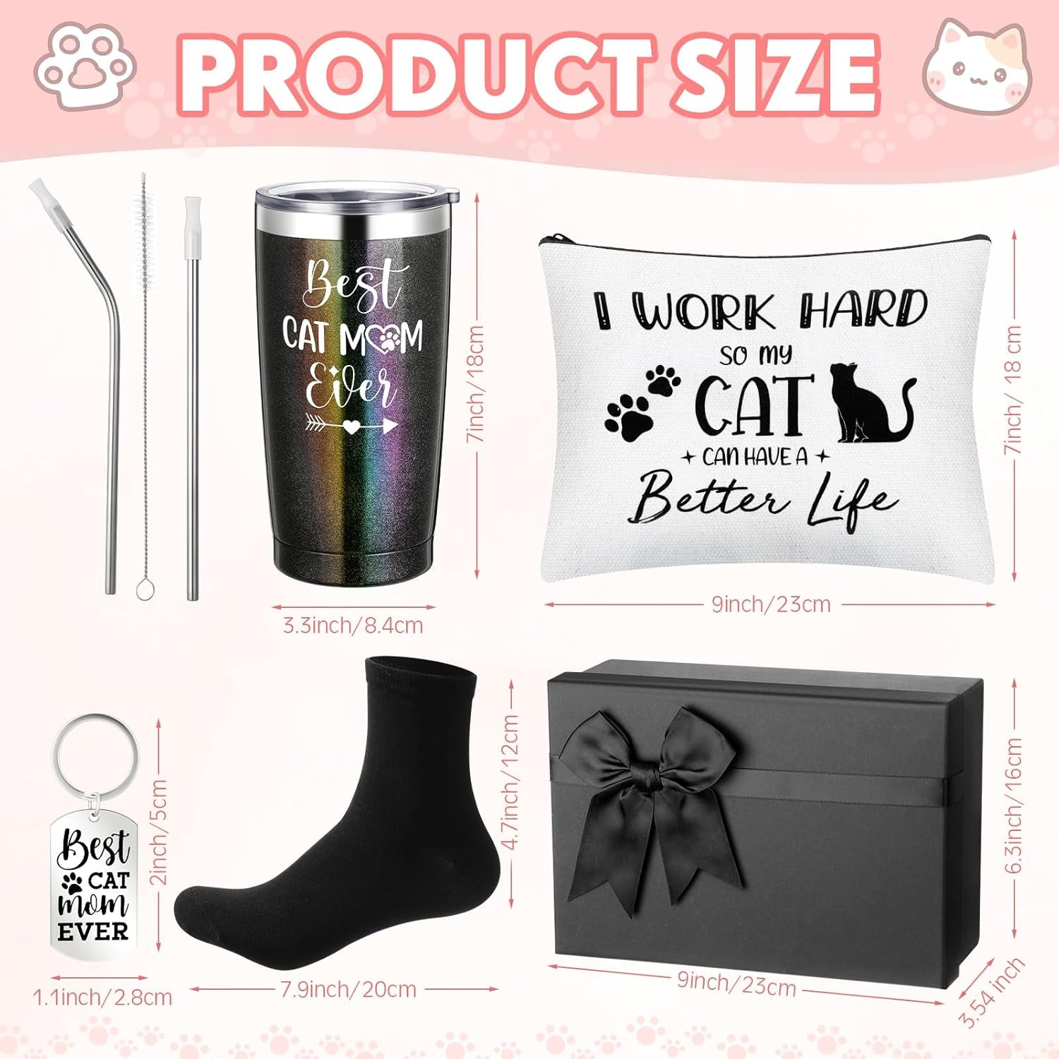 Cat Themed Gift Box for Cat Lovers