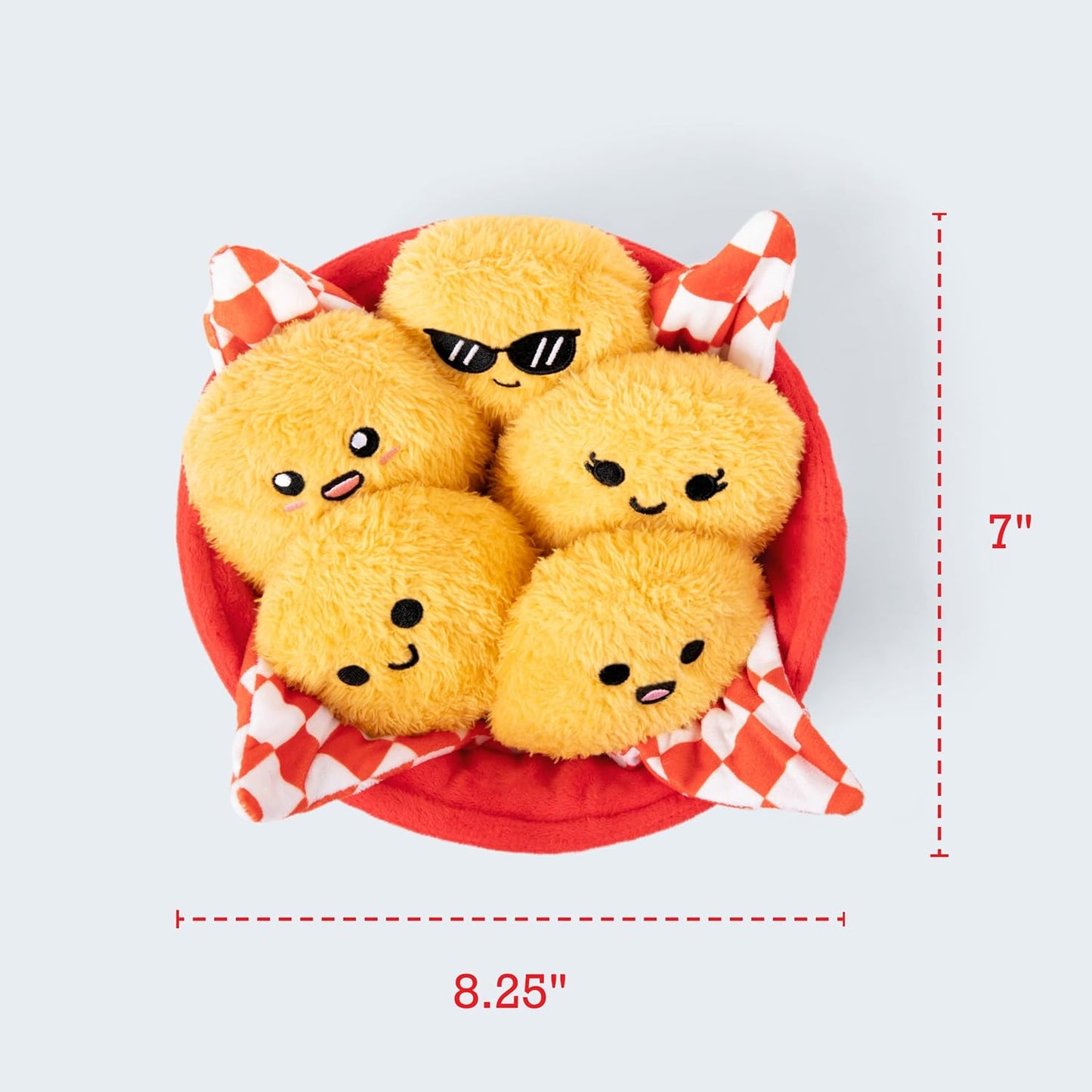 Emotional Support Chicken Nuggets Squishys and Plushies