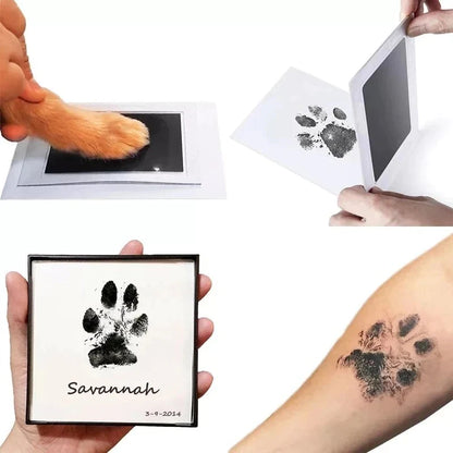 Non-Toxic Printing Pad Pet Footprint Baby Paw Print Pad Footprint Pad Ink-Free