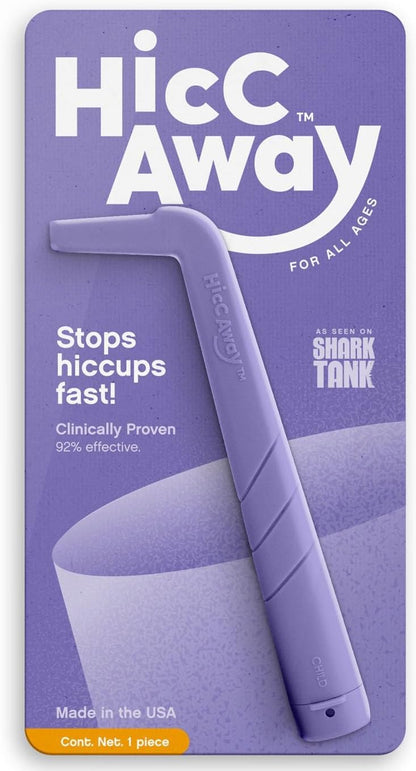 Hiccup Straw - Stops Hiccups Naturally & Fast - as Seen on Shark Tank