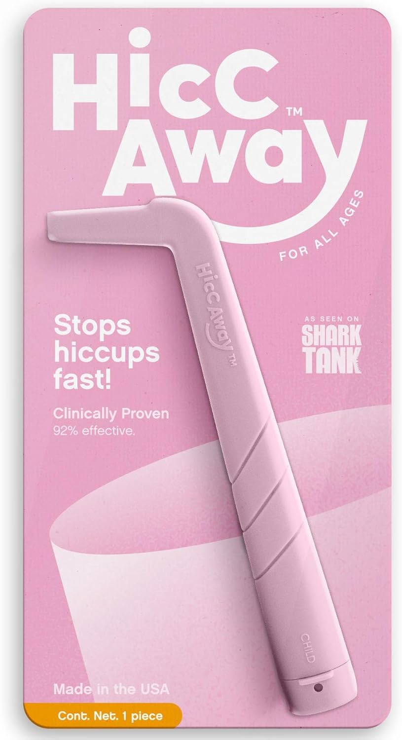 Hiccup Straw - Stops Hiccups Naturally & Fast - as Seen on Shark Tank