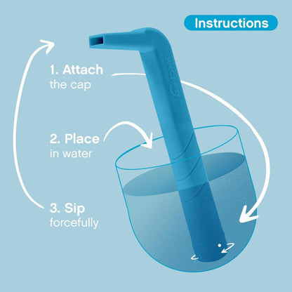 Hiccup Straw - Stops Hiccups Naturally & Fast - as Seen on Shark Tank