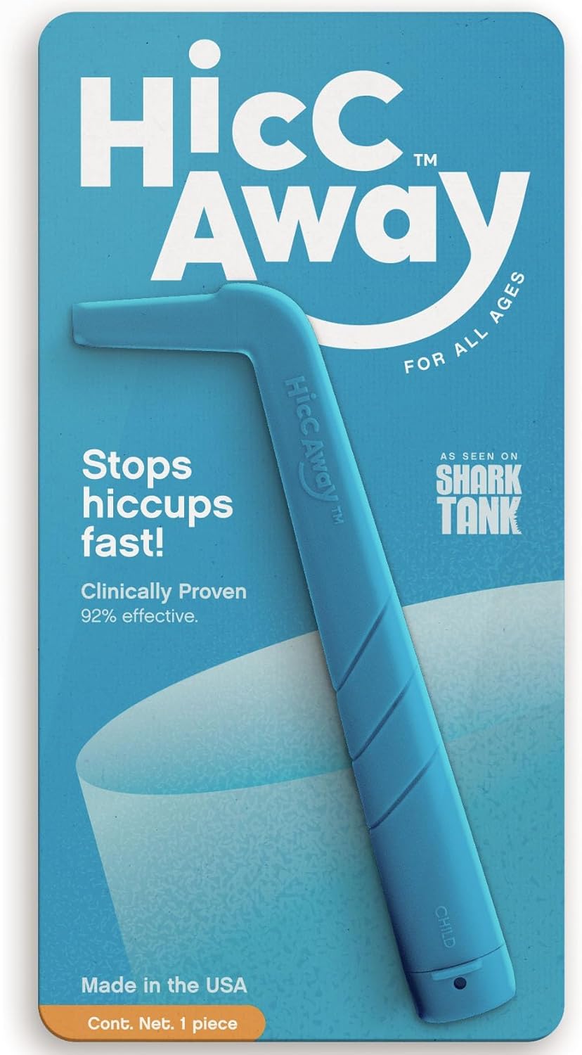 Hiccup Straw - Stops Hiccups Naturally & Fast - as Seen on Shark Tank